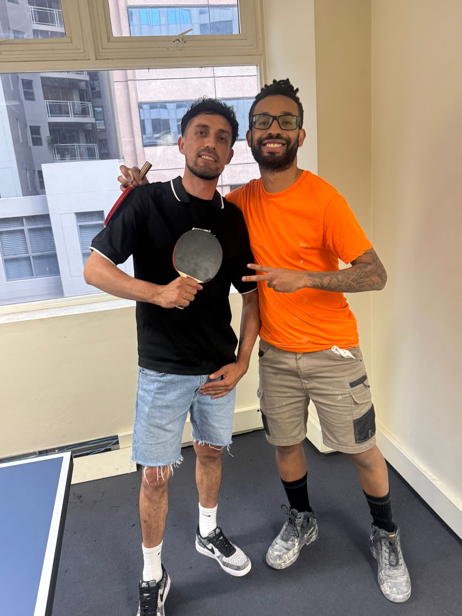 Table tennis champion